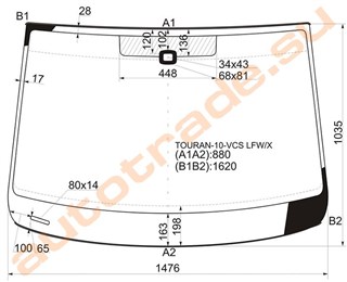 Стекло Volkswagen Touran Москва