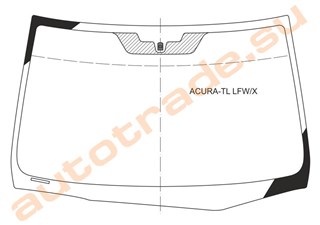 Стекло Acura TL Новосибирск