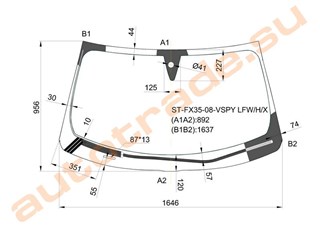 Стекло Infiniti FX35 Красноярск