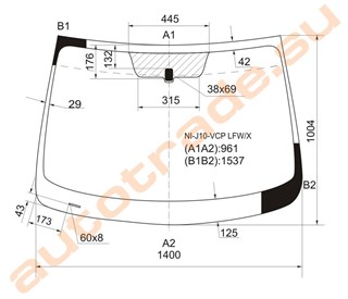 Стекло Nissan Qashqai Новосибирск