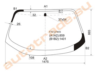 Стекло Mitsubishi FTO Улан-Удэ