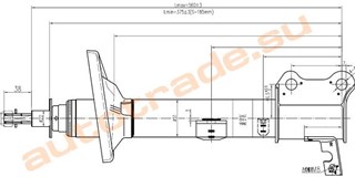 Стойка Toyota Carina E Владивосток