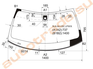 Стекло Mercedes-Benz SLK-Class Новосибирск