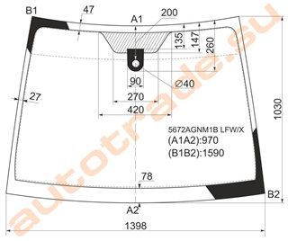 Стекло Mitsubishi Colt Plus Красноярск