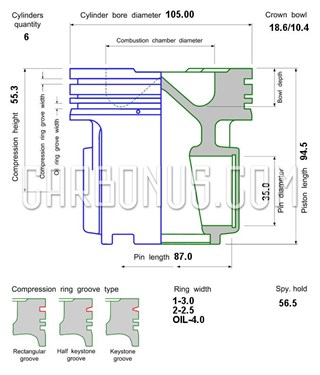 Поршень Isuzu Journey Владивосток