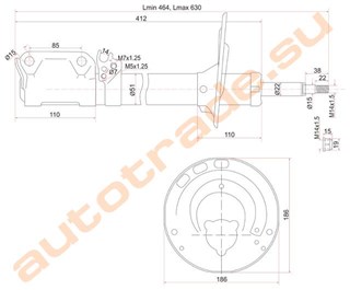 Стойка Lexus ES300 Иркутск