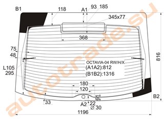 Стекло Skoda Octavia Иркутск