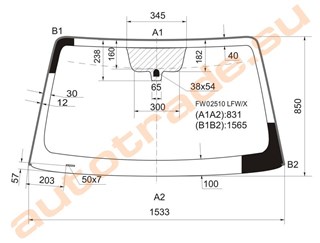 Стекло Nissan Pathfinder Новосибирск