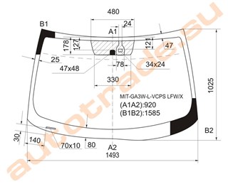 Стекло Citroen C4 Владивосток