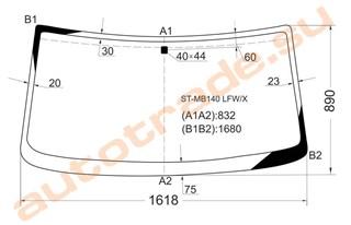 Стекло SsangYong Istana Улан-Удэ