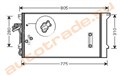 Радиатор кондиционера для Volkswagen Touareg