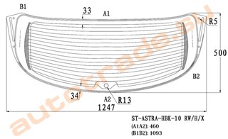Стекло Chevrolet Astra Иркутск