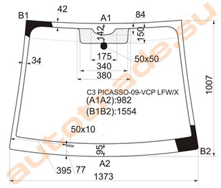 Стекло Citroen C3 Иркутск