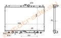 Радиатор основной для Mitsubishi Carisma