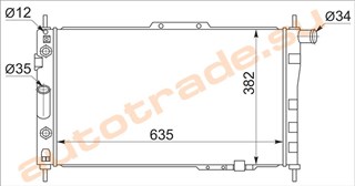Радиатор основной Daewoo Espero Новосибирск