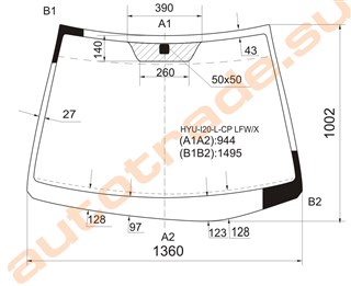 Стекло Hyundai I20 Иркутск