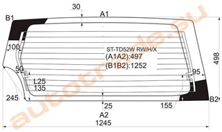 Стекло Chevrolet Tracker Иркутск