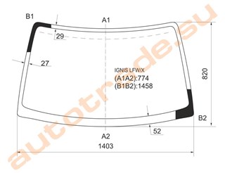 Стекло Suzuki Ignis Иркутск