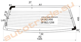 Стекло Volvo 440 Красноярск