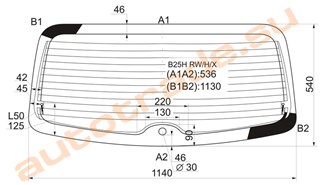 Стекло Mazda Familia Иркутск