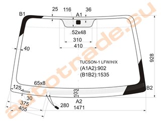 Стекло Hyundai Tucson Красноярск