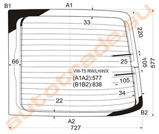 Стекло Volkswagen Caravelle Иркутск