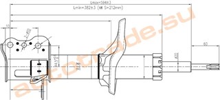 Стойка Mazda Astina Красноярск