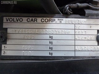 Решетка под лобовое стекло Volvo S60 Новосибирск