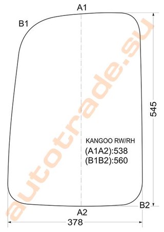 Стекло Renault Kangoo Улан-Удэ