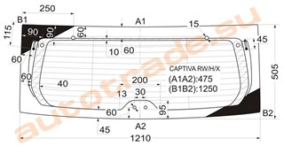 Стекло Daewoo Winstorm Иркутск