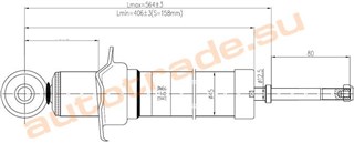 Стойка Lexus IS300 Новосибирск