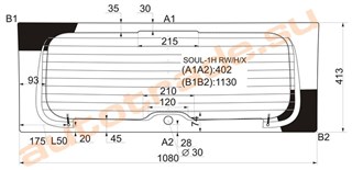 Стекло KIA Soul Владивосток