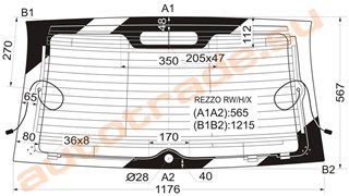 Стекло Daewoo Tacuma Иркутск