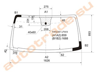 Стекло Infiniti QX56 Красноярск